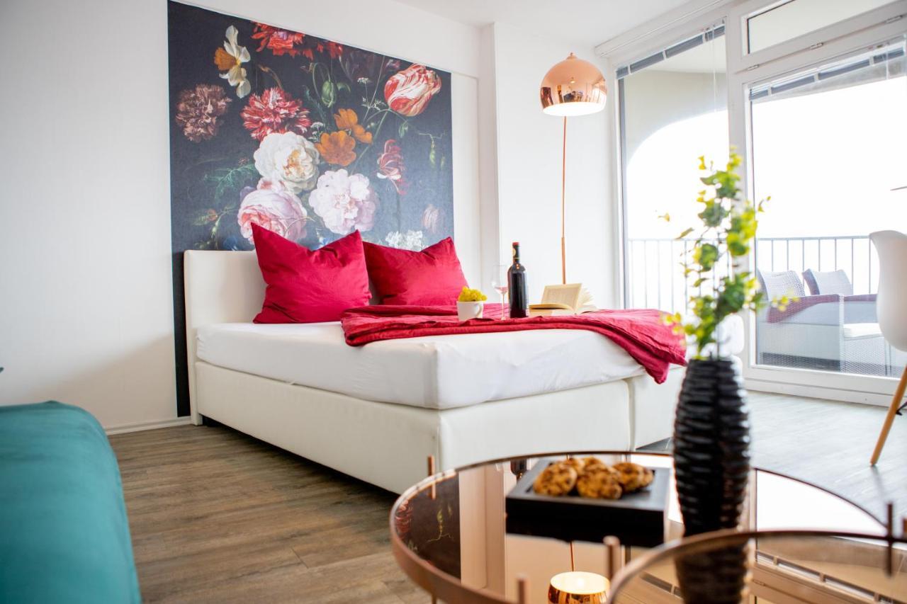 Modernes Apartment Mit Tollem Blick Ueber Die Stadt 奥格斯堡 外观 照片